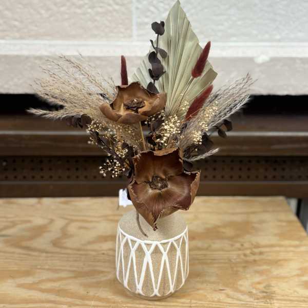 Dried Fall Arrangement