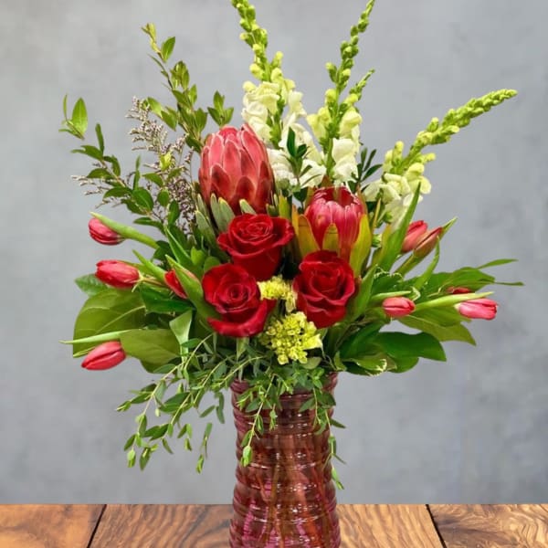 July birthday arrangement