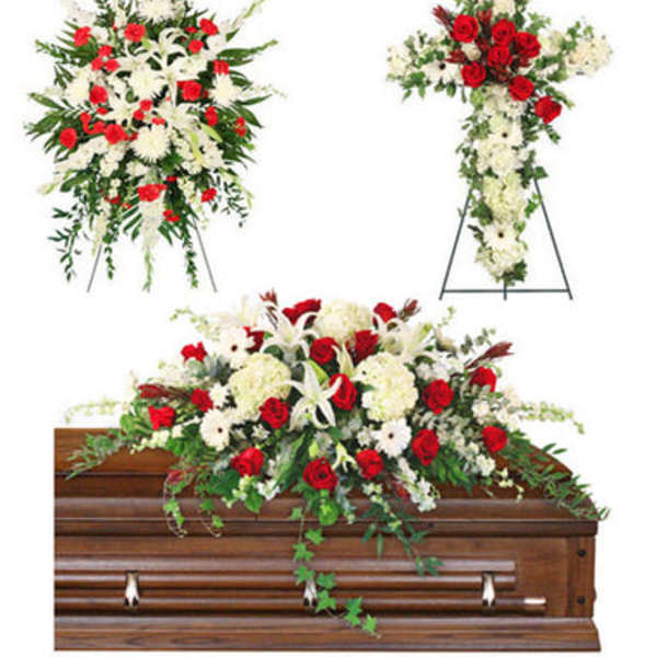Sympathy group Red and white collection