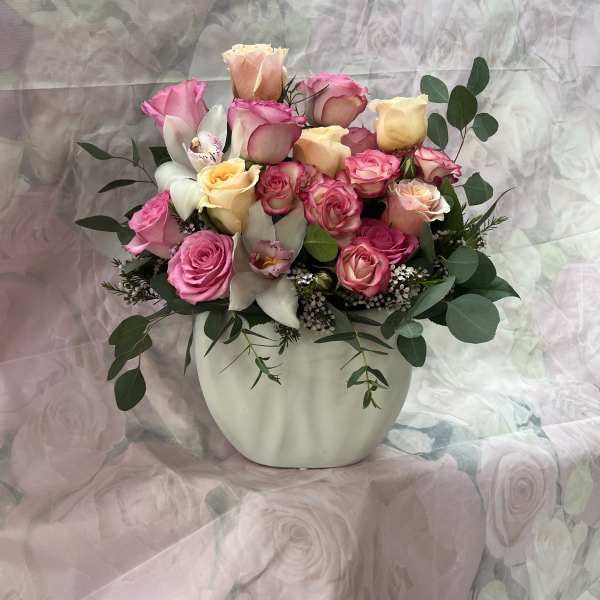 Roses orchids