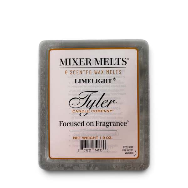 Pack of scented wax melts in a plastic clamshell container