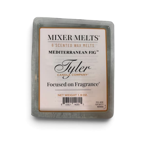 Pack of Mediterranean Fig scented wax melts in a plastic tray