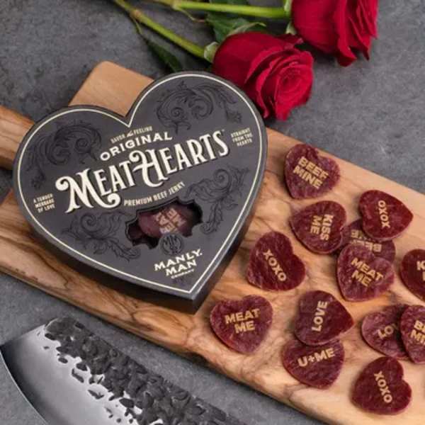 Meatheart Beef Jerky Heart