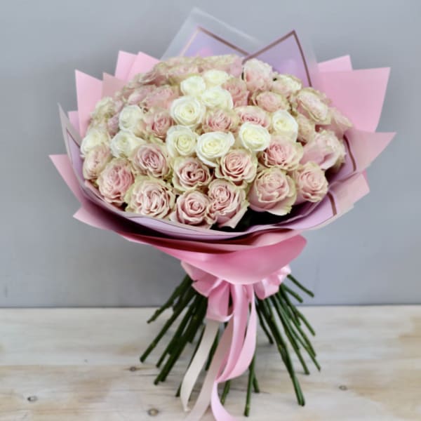 Wrapped Rose Bouquet - Weho