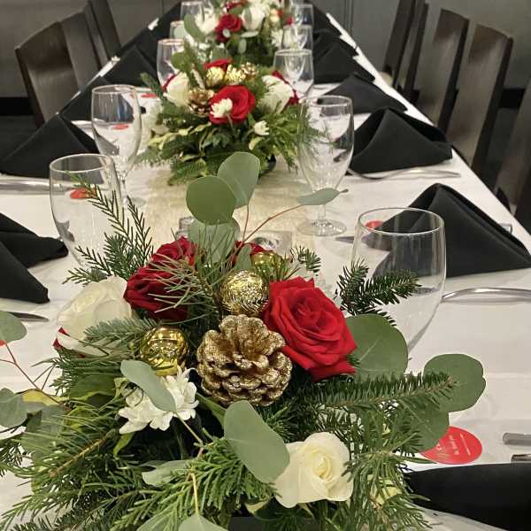 Centerpiece for Chima Steakhouse