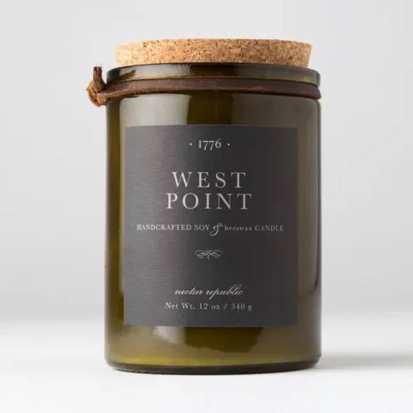 West Point 1776 Soy Beeswax Man Candle