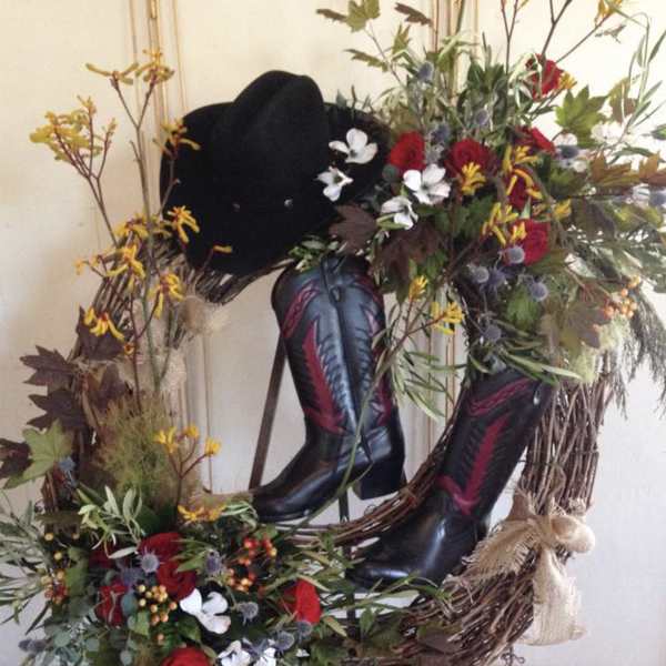 Cowboy Tribute By Flower Carriage