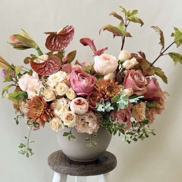 The just in time to give thanks arrangement.