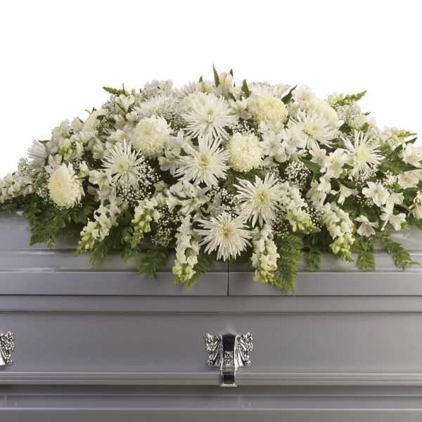Enduring Light Casket Spray
