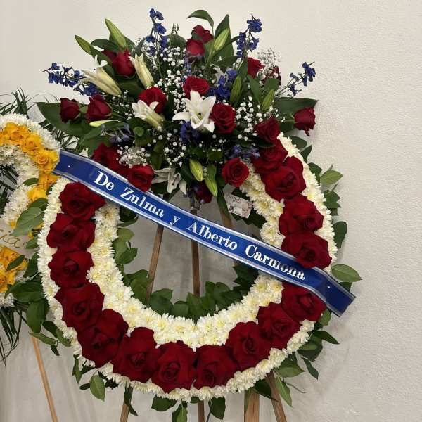 wreath w