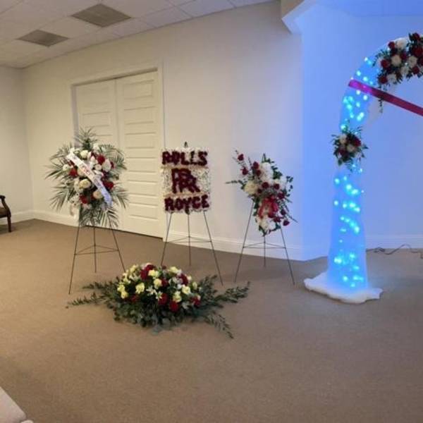 Set Up for Funeral