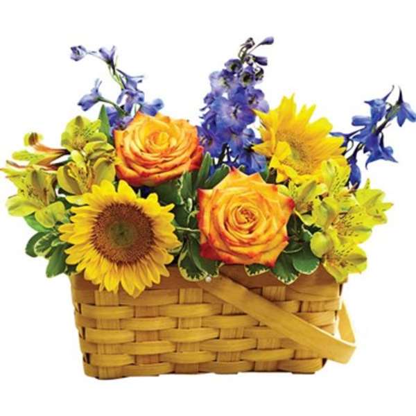 Blooming Basket Arrangement™