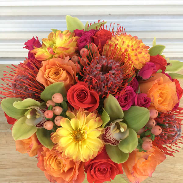 Scarlet Maple Arrangement