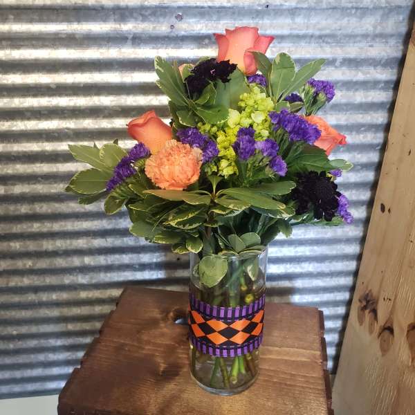Halloween Vase