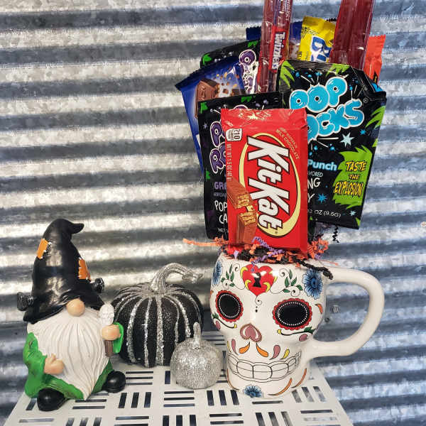 Day of the dead Candy Bouquet
