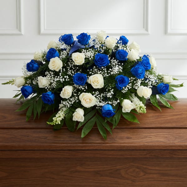 Something Blue & White