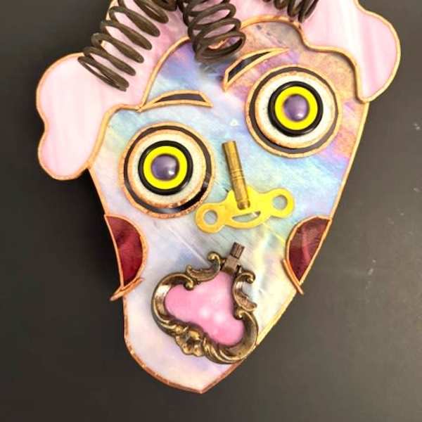 #A069 - "Curlers" Mask