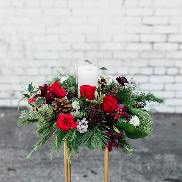 Christmas Dinner Centerpiece