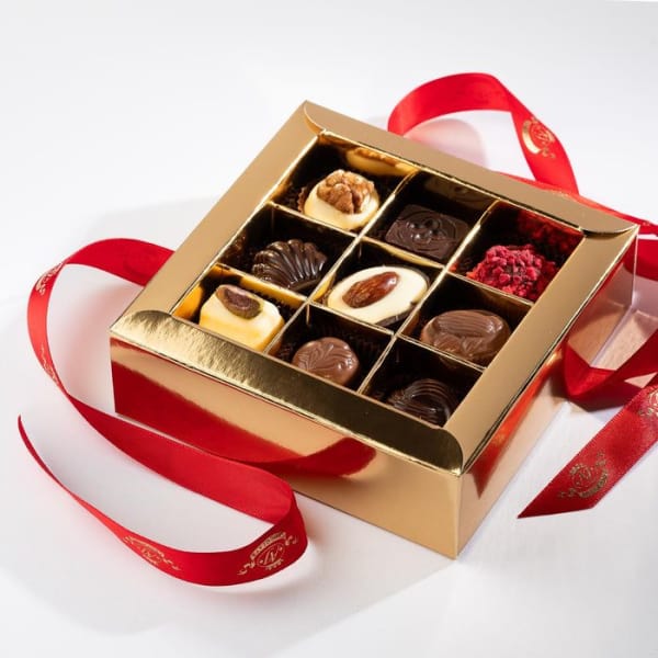 AJ Chocolate House 9pc Window Box