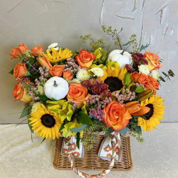 Sunset Radiance Basket