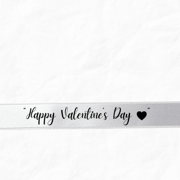 Happy Valentine's Day Ribbon