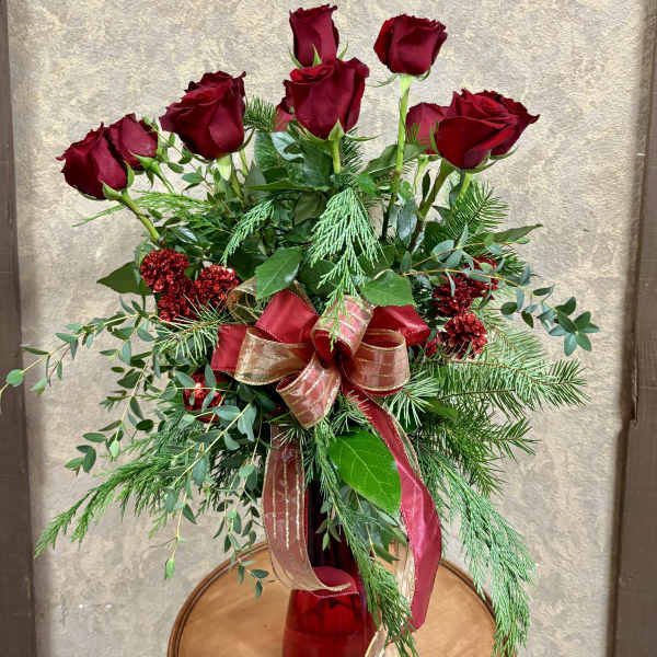 Holiday Long Stem Premium Roses