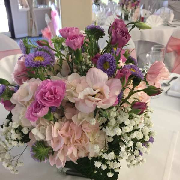 Sweet Pea Centerpiece