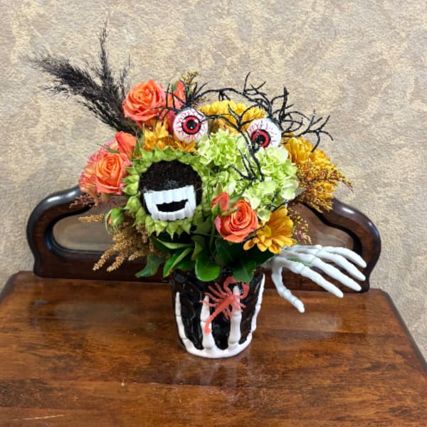 Skeleton Hand Mug