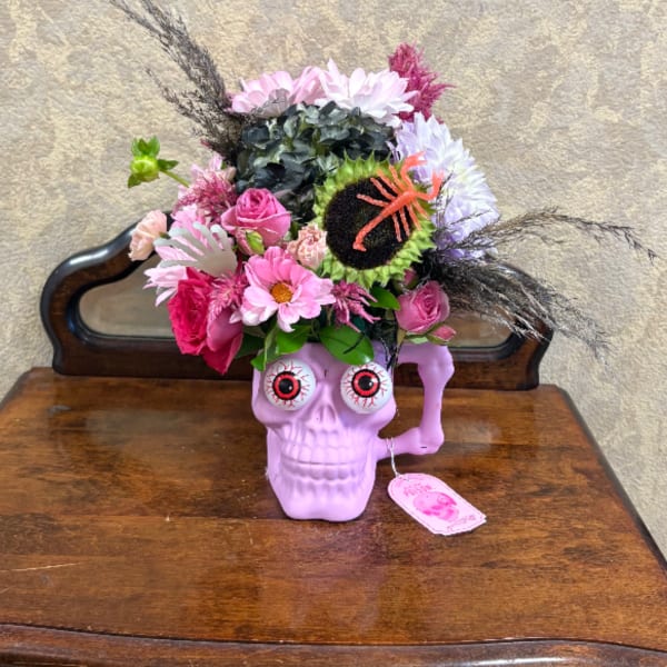 Skeleton Head Mug