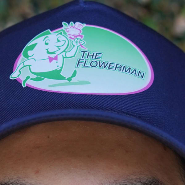 "The Flowerman" Logo Hat