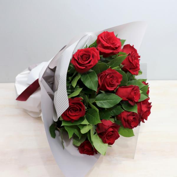 Dozen Red Rose Bouquet - UC