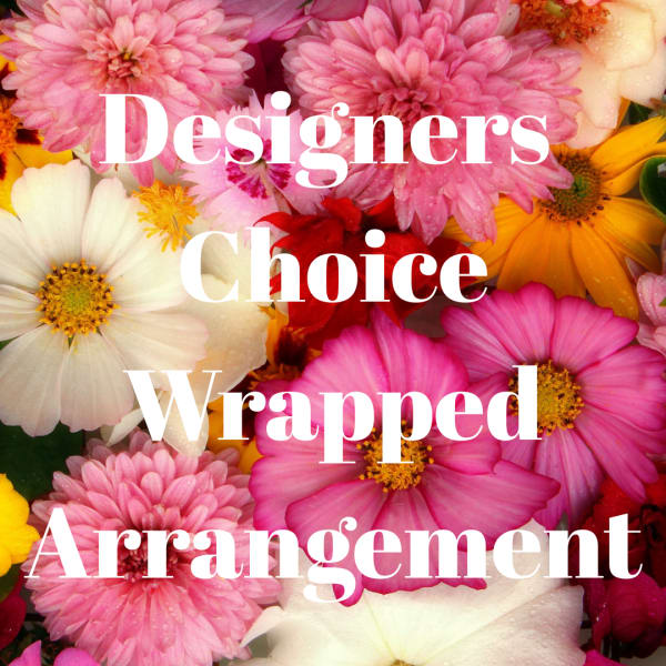 Mixed bouquet of pink, white, yellow, and red flowers