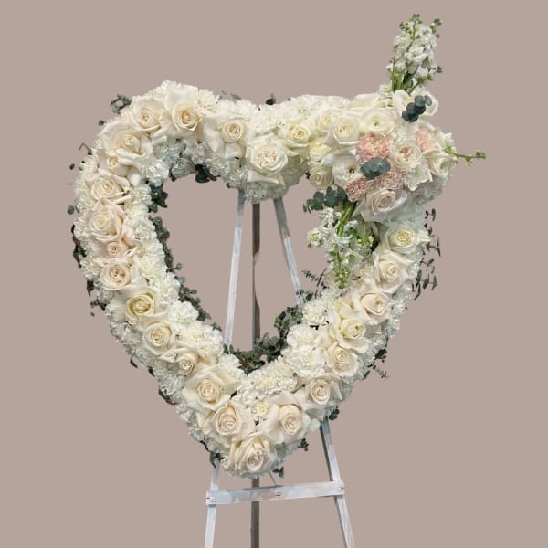 White Rose heart