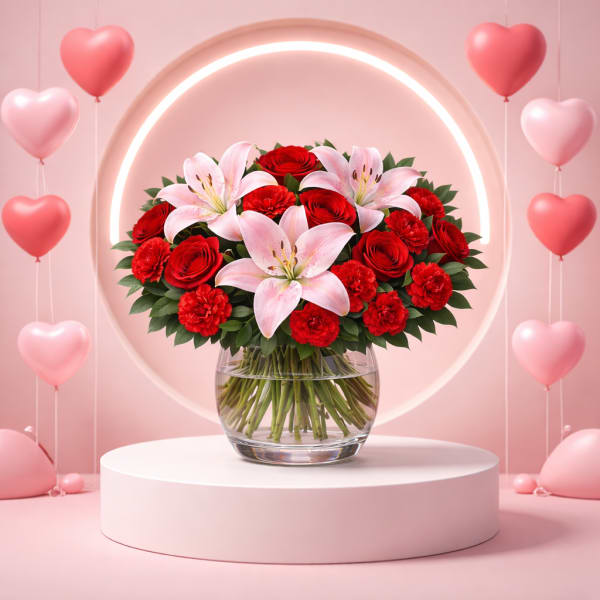 Blush Lily Romance
