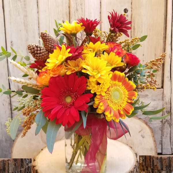 Bright Fall Arrangement