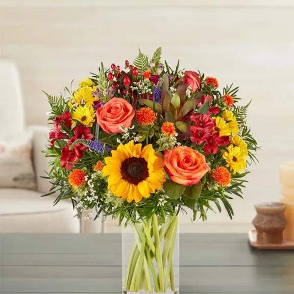 Charming Fall Foliage Bouquet