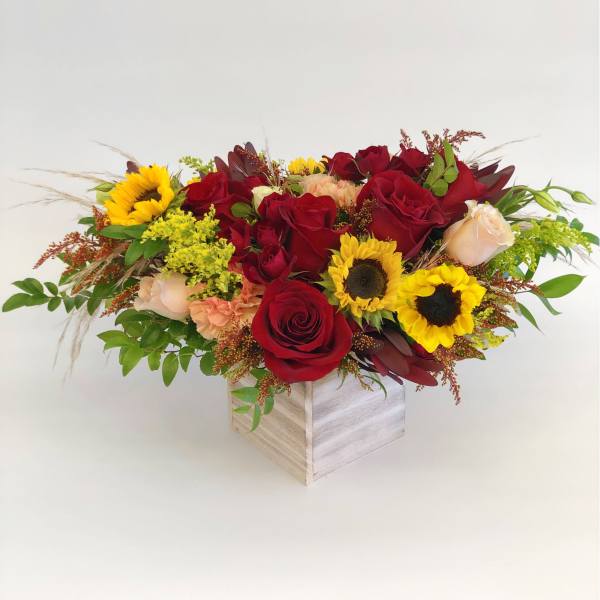 Fall Garden Style Wood Box