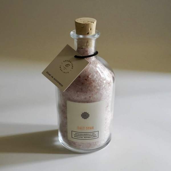 Bubbly Bath Salt Soak