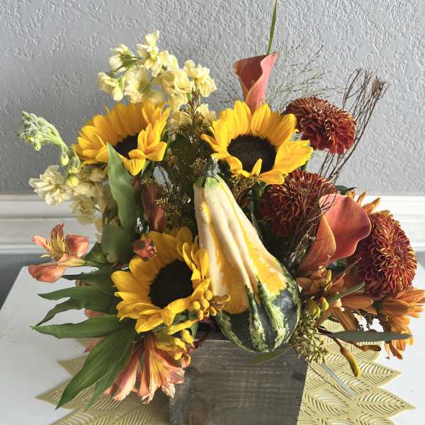 Fall sunflowers
