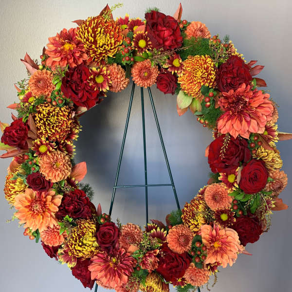 Autumn Tribute Wreath