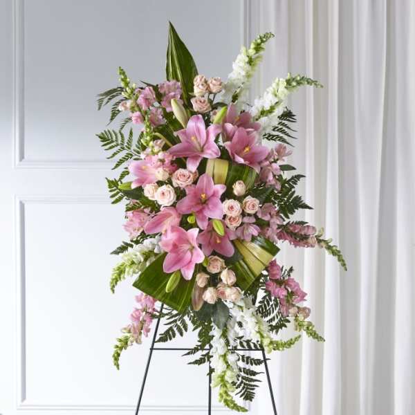 Elegant Embrace Standing Spray
