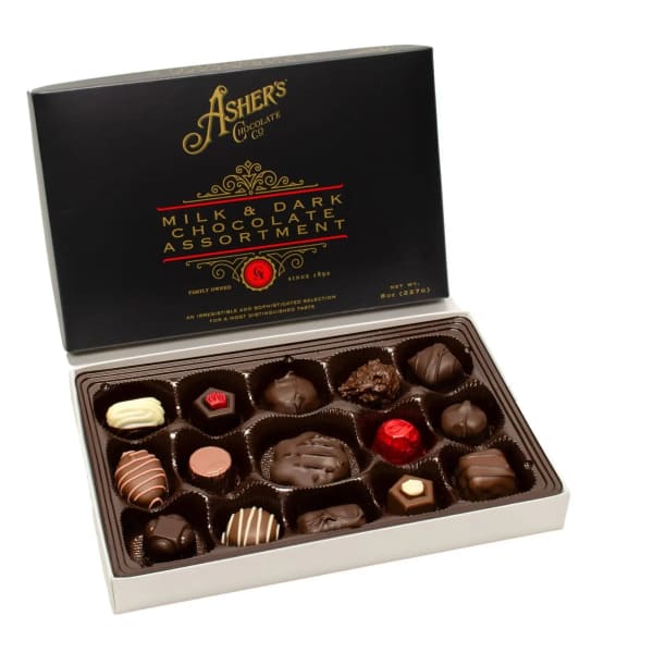Asher's Milk & Dark Chocolate Assortment
