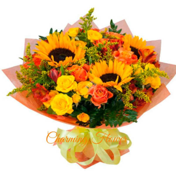 Beautiful fall bouquet