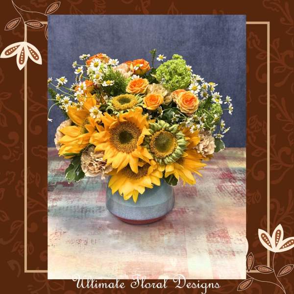 Golden Glow Garden