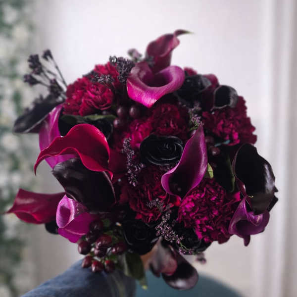 Midnight Romance Bridal Bouquet