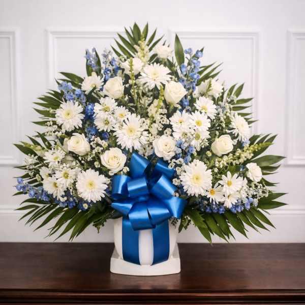 Peaceful Tribute Altar Arrangement