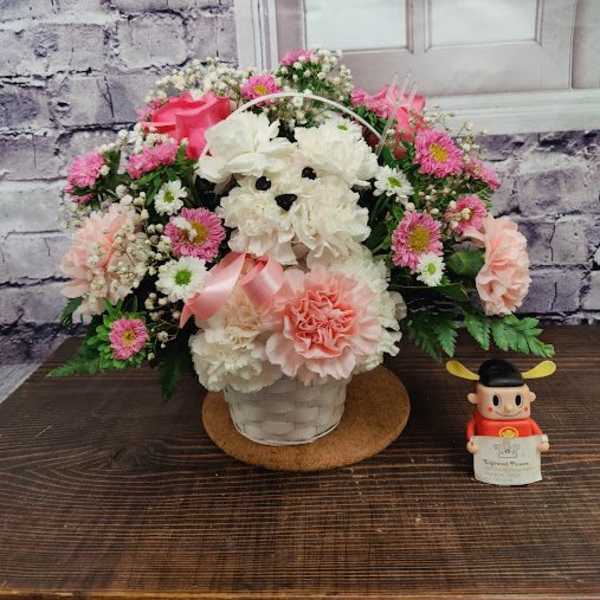 Paw-rrific Blooms Basket