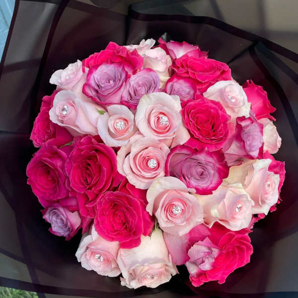 Ramo Buchon mix pinks