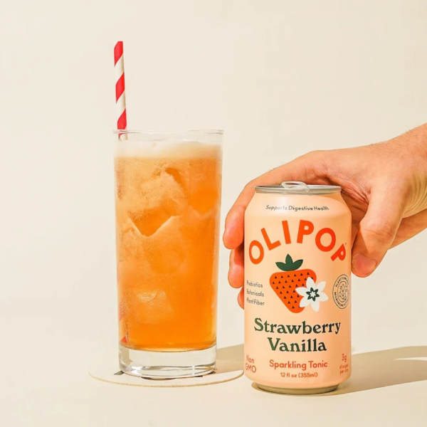 Olipop Strawberry Vanilla