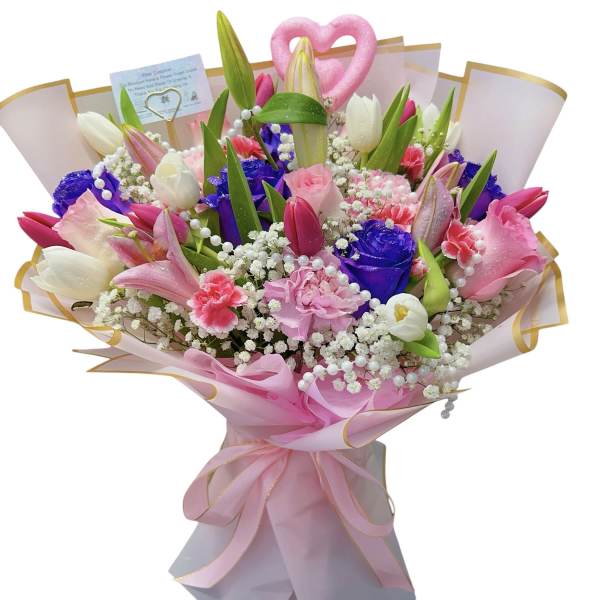 Dreamy Pink Love Bouquet